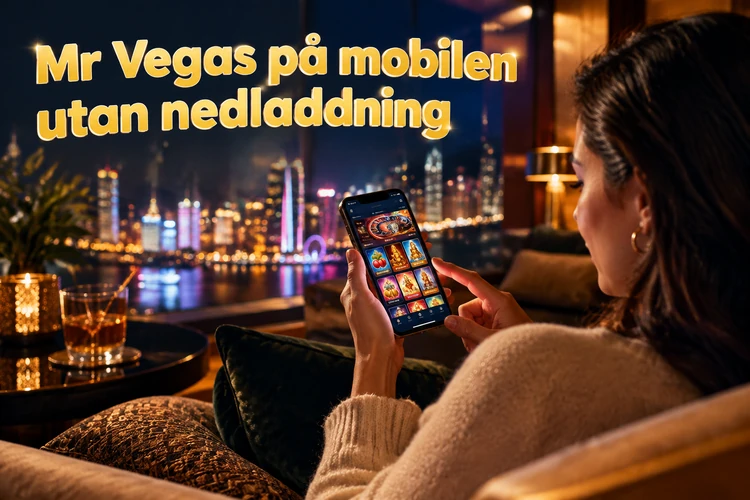 Mr Vegas på mobilen utan nedladdning