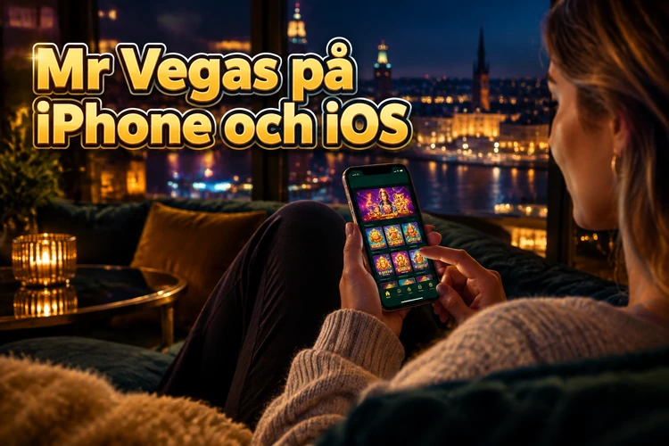 Finns en Mr Vegas app i Sverige?