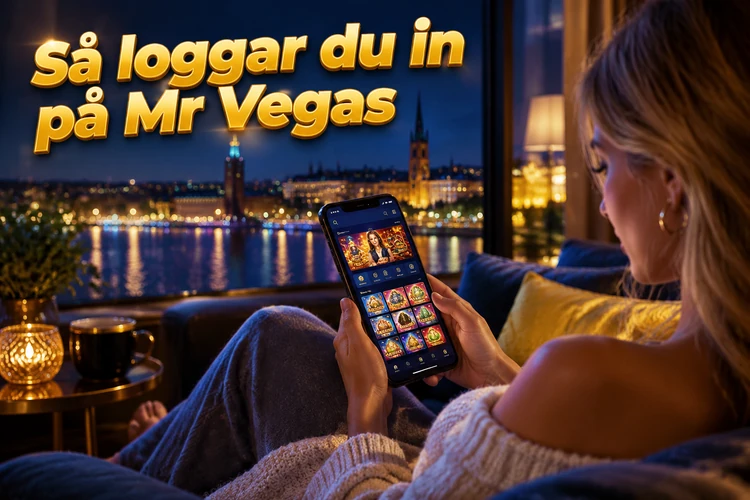 Mr Vegas Login - Guide till inloggning