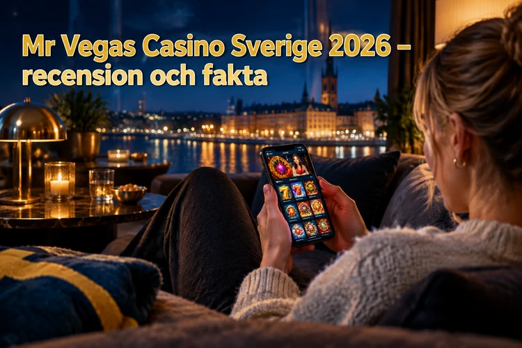 Mr Vegas Casino Sverige 2026 - recension och fakta